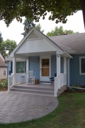 Front porch with Patio