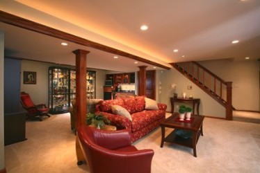 Elegant Basement